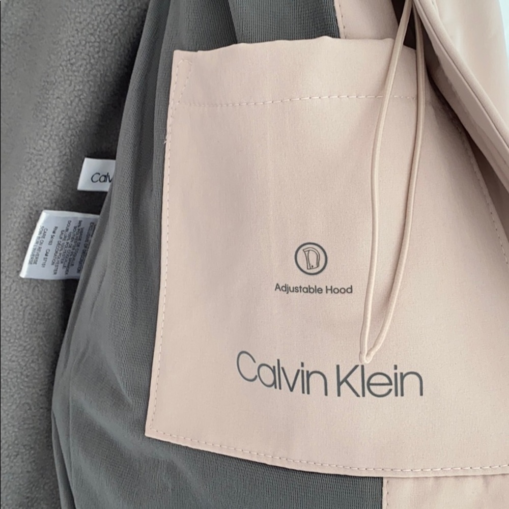Calvin Klein Light Pink Utility Jacket - Picture 13 of 14